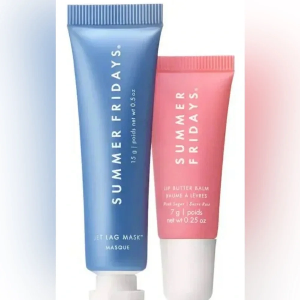 Summer Fridays Jet Lag Mask and Lip Butter Balm Set